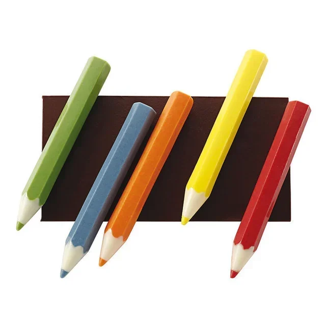 Pencil Shaped Chocolate Bar Mold - 10 Cavities