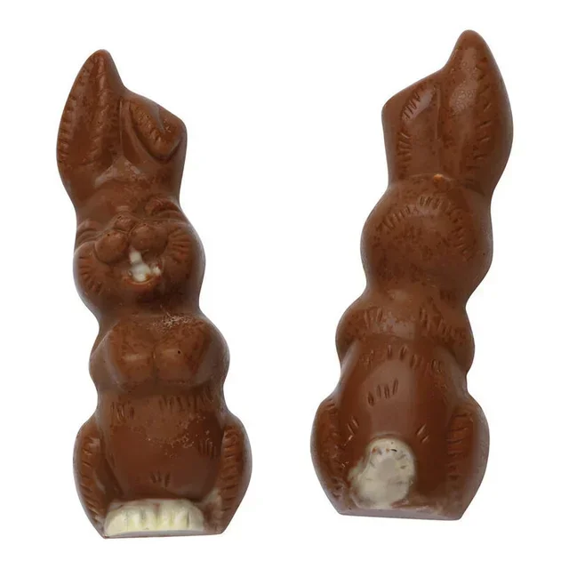 Tablete de Chocolate Coelho Sorridente - Duplo Molde