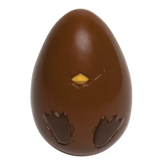 Piou-Piou Chocolate Egg Mold - Double Imprint