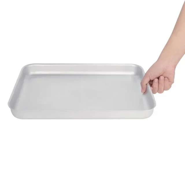 Aluminum Cooking Pan - Length 37 cm