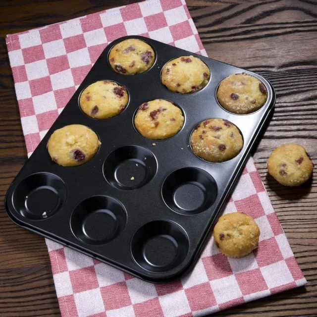 Plaque de Cuisson Antiadhésive pour Mini Muffins