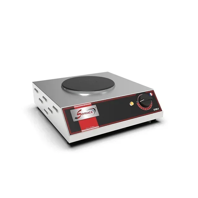 Electric Hot Plate 230 mm 2000 W - Portable Single Burner Cooktop