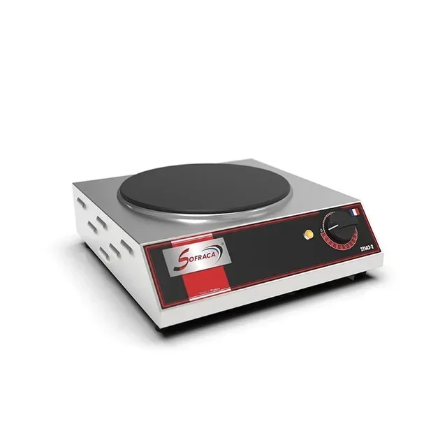 Professional Electric Hot Plate 1 Burner Ø30 cm - Power 3000W