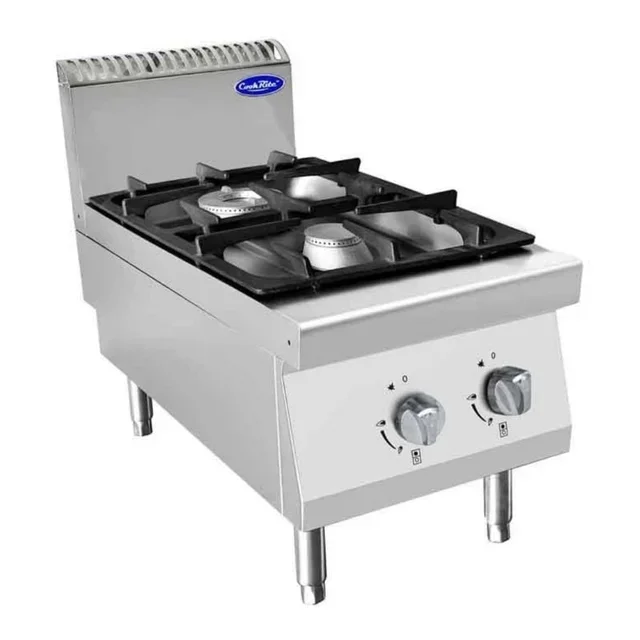 Gas Cooking Plate 2 Burners - Model P 700 Countertop