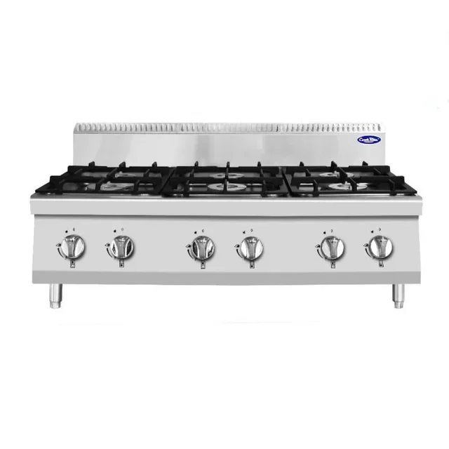 Gas Cooktop 6 Burners Countertop - P 700 Series
