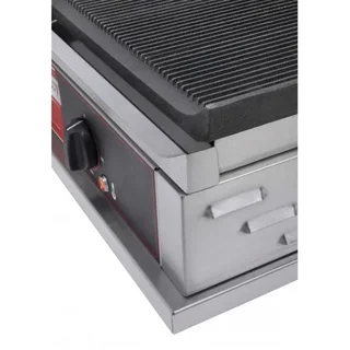 Plaque de Cuisson Rainurée Professionnelle pour Hamburgers