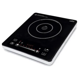 Plaque de Cuisson Vitrocéramique 1 Feu 2000W - Table de Cuisson Électrique Encastrable