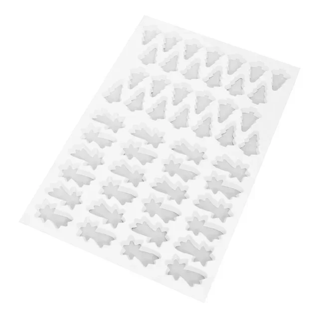 Ausstecherplatten für Tannen und Sternschnuppen - 50 Abdrücke - 66 und 80 mm