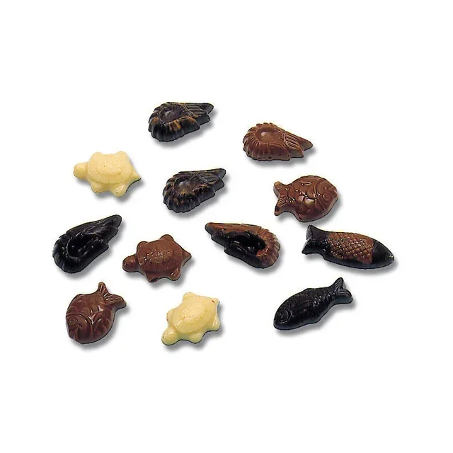 Chocolate Marine Pattern Pastry Plaque - 35 Imprints