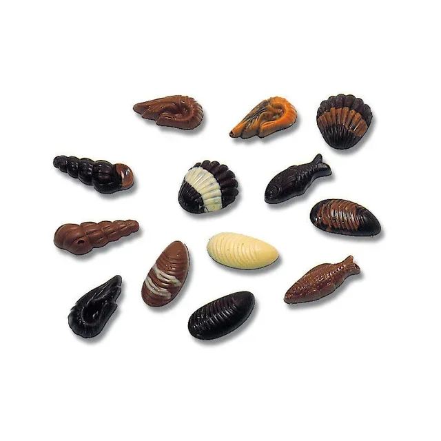 Chocolate Frying and Seafood Plate - 20 Molds