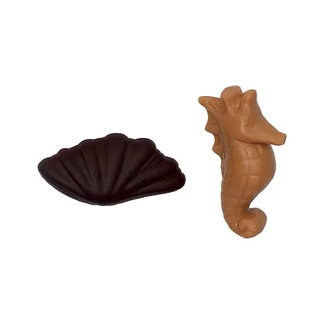 Chocolate Bar with Crispy Seafood