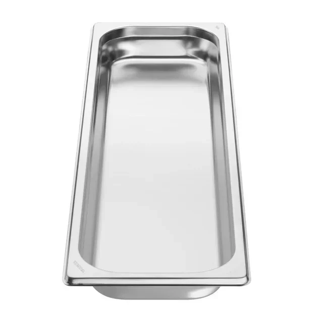 Gastronorm Stainless Steel Tray 2/4 - Height 4 cm