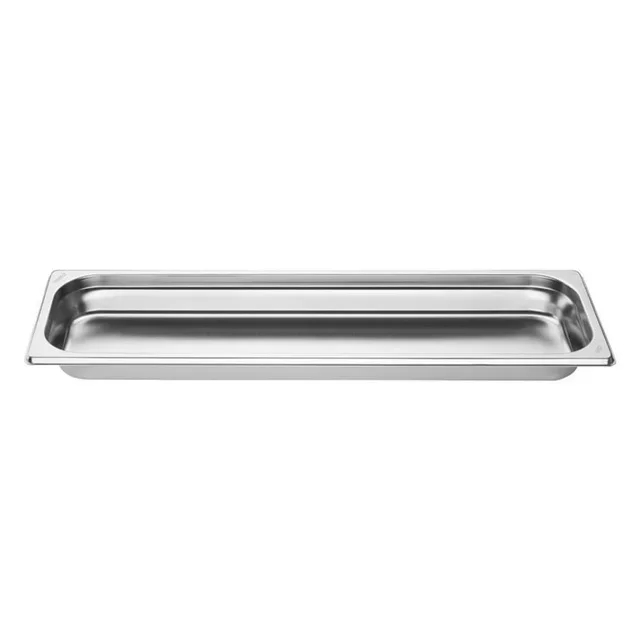 Gastronorm Stainless Steel Tray 2/4 - Height 4 cm