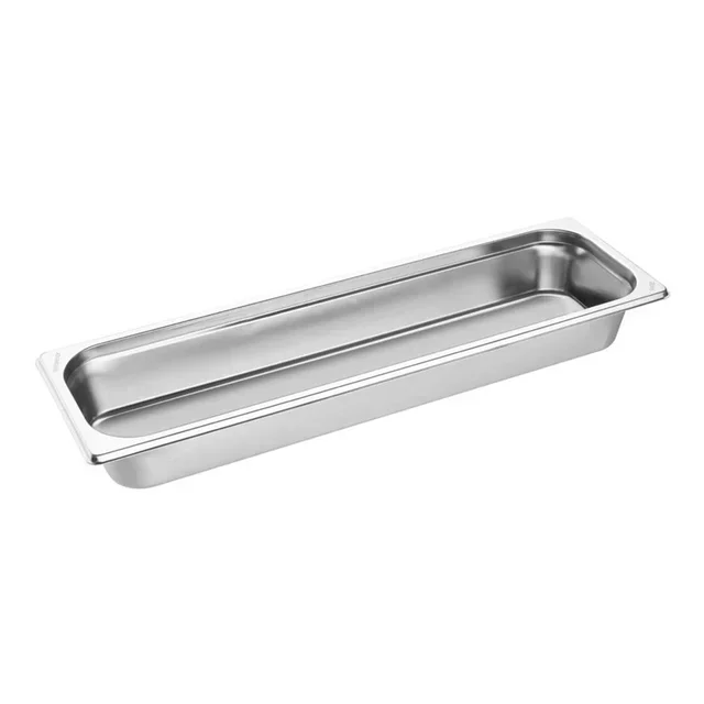 Gastronorm Tray Stainless Steel 2/4 - Depth 6.5 cm