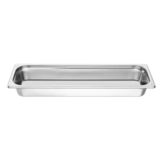 Gastronorm Tray Stainless Steel 2/4 - Depth 6.5 cm