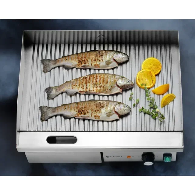Placa de Grill Estriada - 548 x 350 mm
