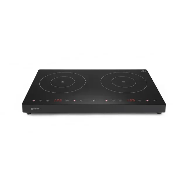 Double Induction Hob 2 Burners Black Line