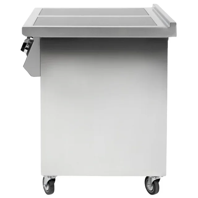 Professional 4-Burner Induction Hob with Base - 3-Phase 400V