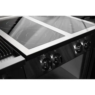 Professional 4-Burner Induction Hob with Base - 3-Phase 400V