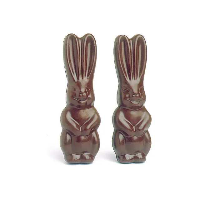 Forma de Coelho de Chocolate - Dupla Impressão