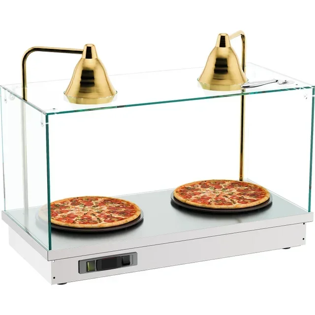 Built-in Heated Display Shelf 2 Infrared Lamps - 900 x 440 mm