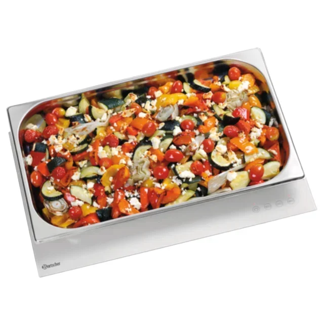 Placa de Mantenimiento en Calor Gastronorm 1/1 - Potencia 230 Vatios