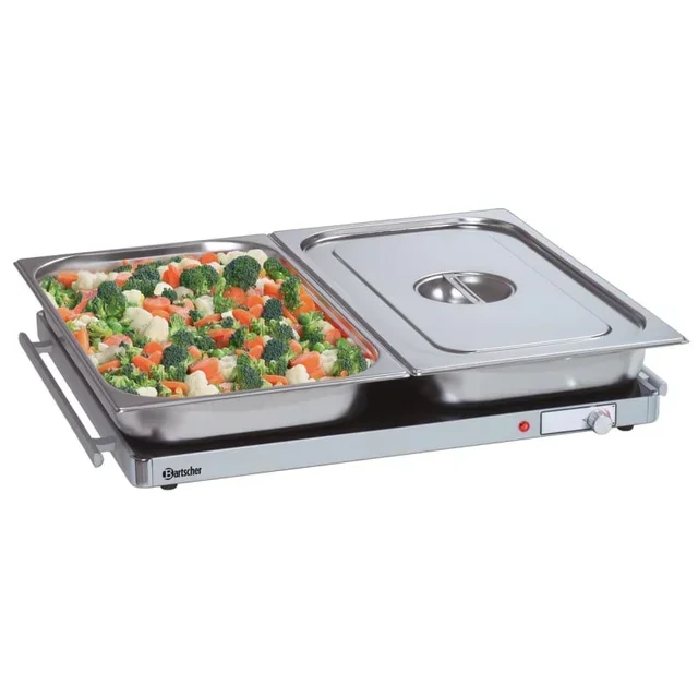 Gastronorm 2/1 Hot Plate - Professional Standard Format