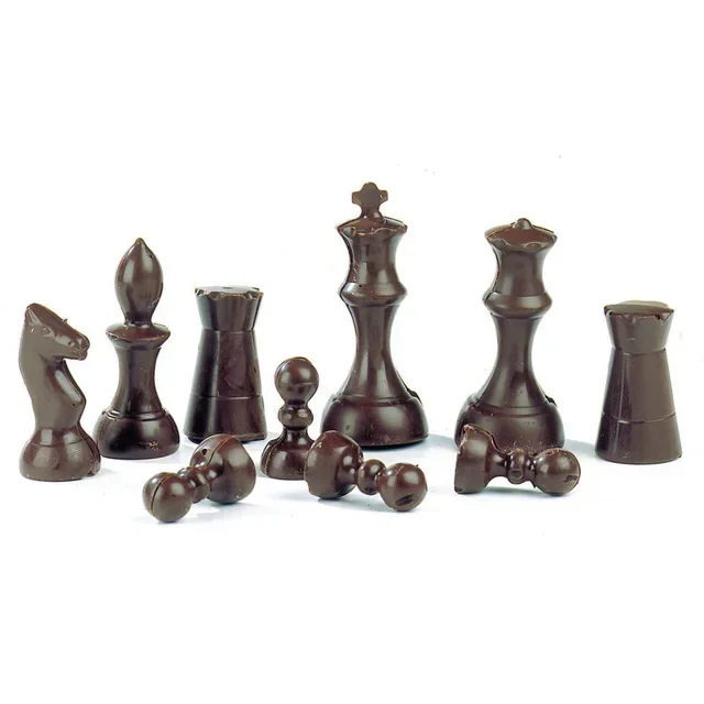 Silicone Mold Tray 16 Chess Pieces Chocolate - Candy Molds