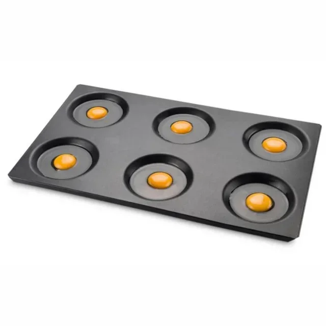 Placa de Cozinha Multi-Unidades Antiaderente em Alumínio - Formato Gastronorm GN 1/1