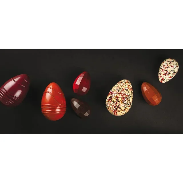 Diamond Chocolate Egg Mold – 4 Cavities