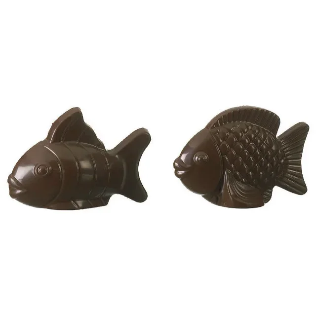 Chocolate Mold Fish Pattern with 4 Cavities
