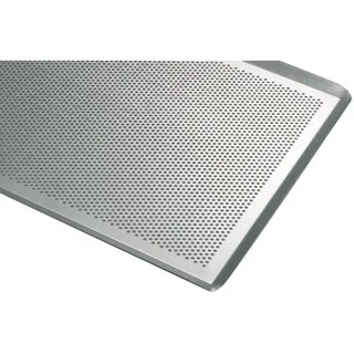 Placa de Pastelaria de Alumínio Perfurada 530x325 mm - Malha Fina