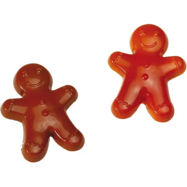 Gingerbread Man Chocolate Bar Mold - 10 Cavities