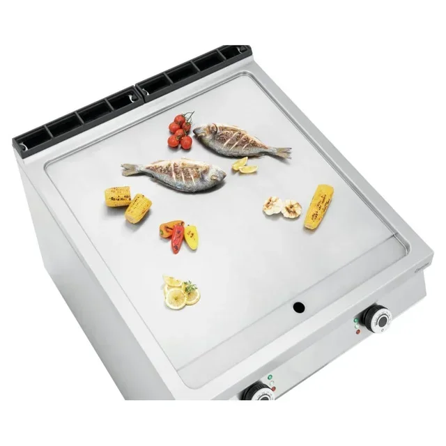 Professional Smooth Snack Grill - 80 cm Width - Electric