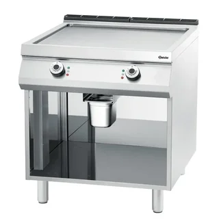 Professional Smooth Snack Grill - 80 cm Width - Electric