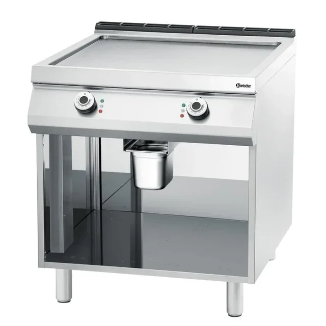 Professional Smooth Snack Grill - 80 cm Width - Electric