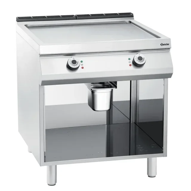 Professional Smooth Snack Grill - 80 cm Width - Electric