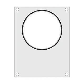 Placa Aquecedora para Seladora Manual - 1 Cavidade Circular