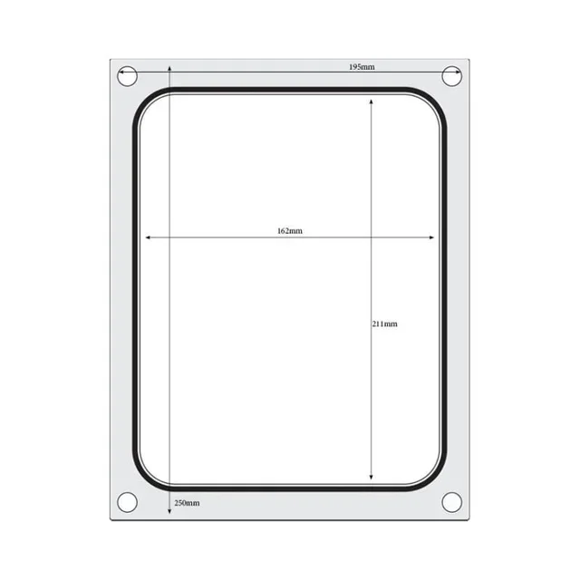 Lötplatte für Manuelle Versiegelungsmaschine - 227 x 178 mm