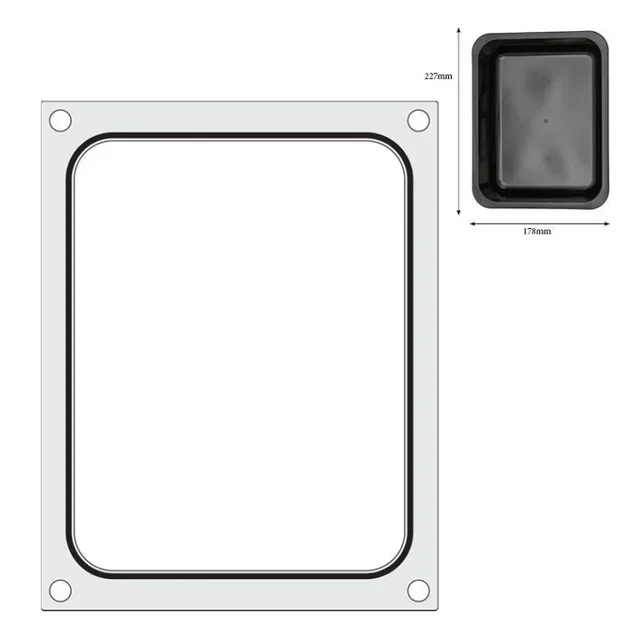 Soldering Plate for Manual Sealing Machine - 227 x 178 mm