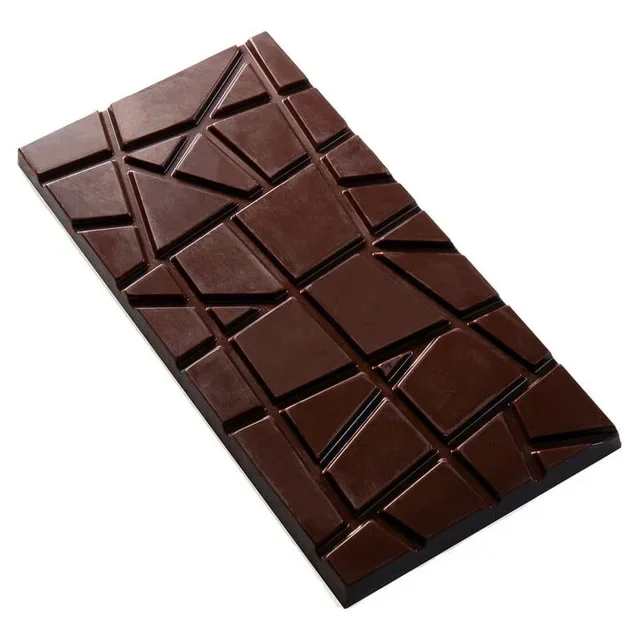 Schokoladentafel Form - Knusprige Textur - 3 Abdrücke