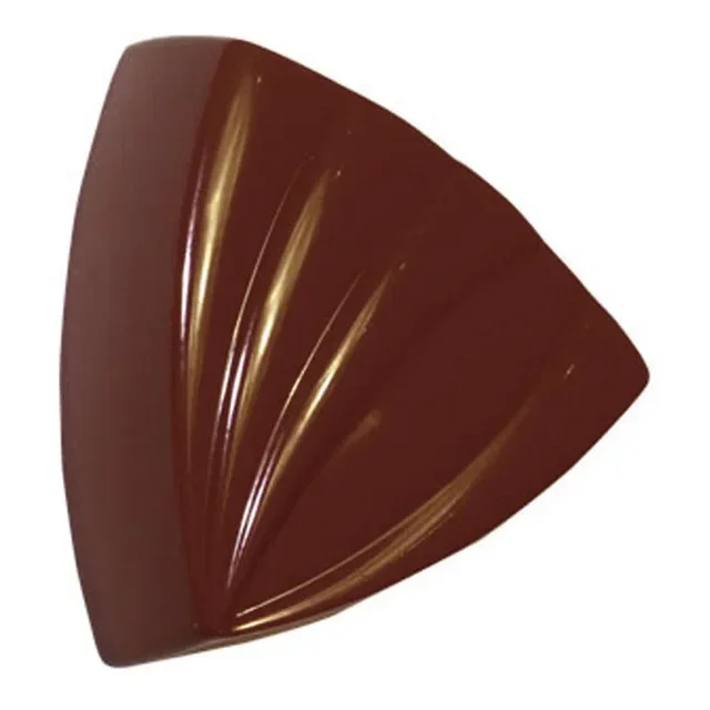 Triangle Mould Striped Chocolate Pattern - 28 Ice Glazing Moulds