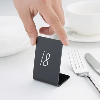 Pizarras de Acrílico 75 x 50 mm - Lote de 4