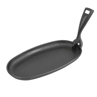 Oval Cast Iron Baking Dish 24x14 cm