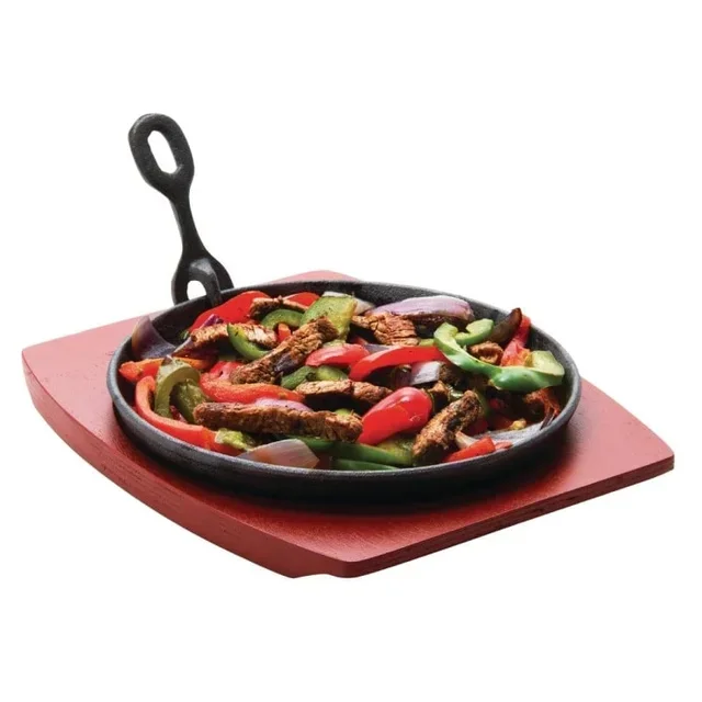 Plat de Cuisson Rond en Fonte 22 cm - Diamètre 220 mm