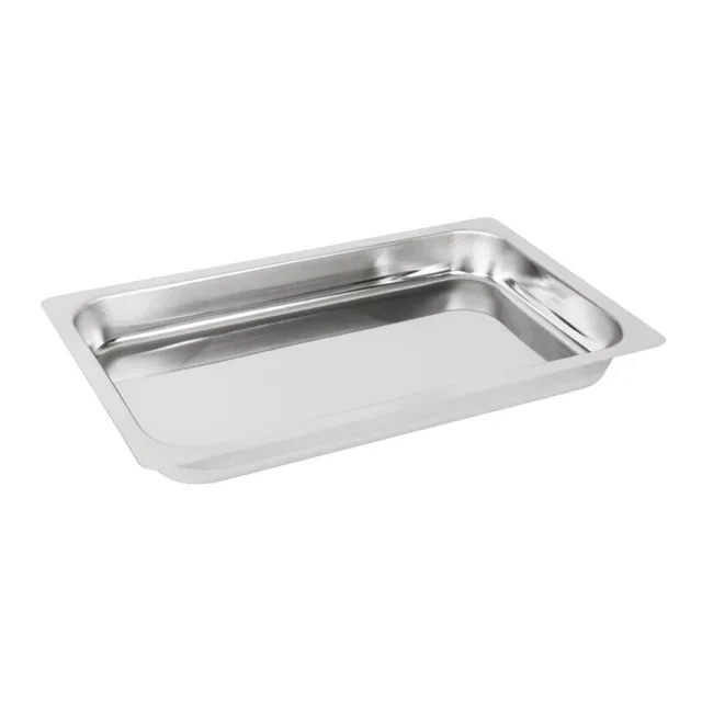 Stainless Steel GN 1/1 Cooking Tray for Roasting