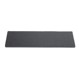 Rectangular Slate Plate for Bamboo Tray - 33 x 13 cm - Set of 2 Pieces