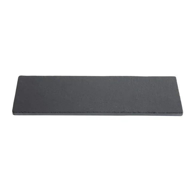 Rectangular Slate Plate for Bamboo Tray - 33 x 13 cm - Set of 2 Pieces