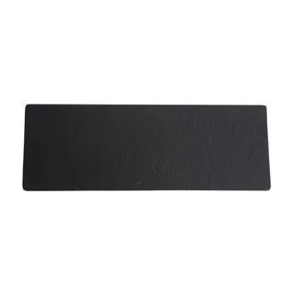 Rectangular Slate Plate for Bamboo Tray - 33 x 13 cm - Set of 2 Pieces