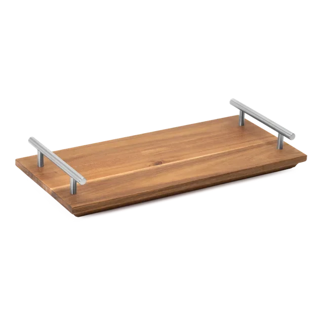 Bandeja Rectangular de Madera 360x175 mm